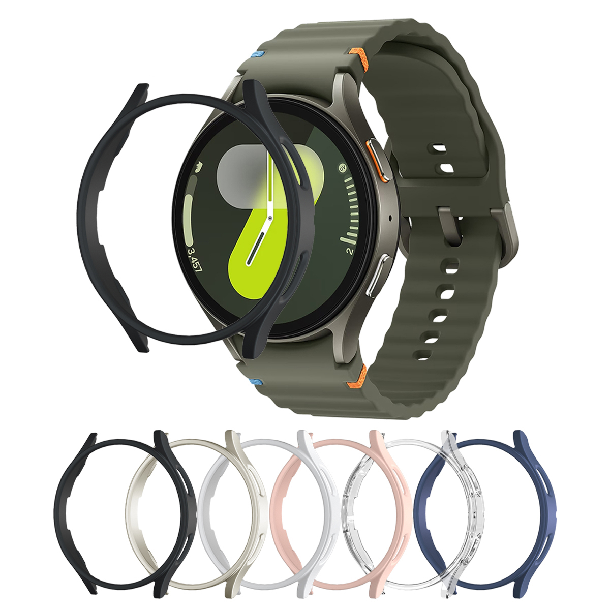 Samsung Smartwatch Accessories - غطاء ساعة بتصميم هيكل عظمي لساعة