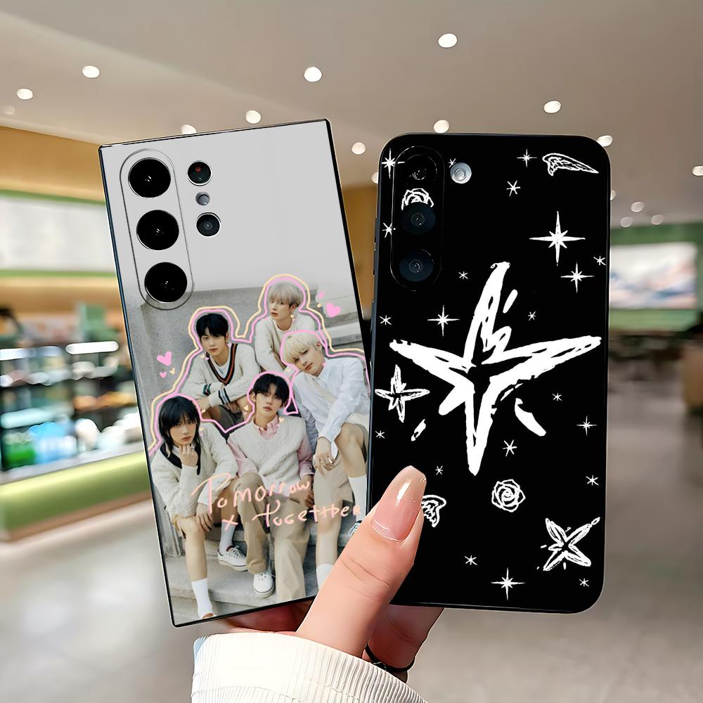 Samsung Galaxy S24 - غطاء هاتف لفرقة Kpop الشهيرة T-TXTEs