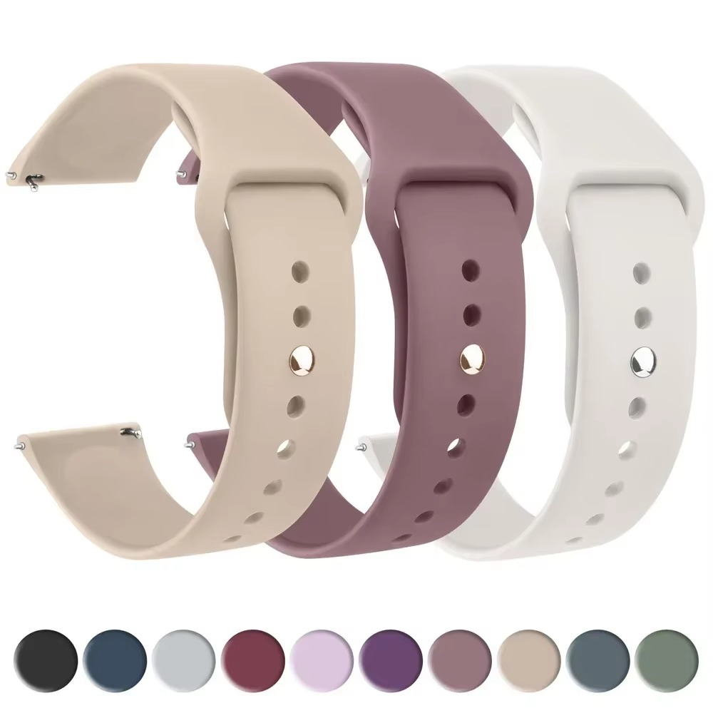 حزام سيليكون بعرض 18 مم لساعة  - مراجعة Titan Smartwatch Accessories وسعره