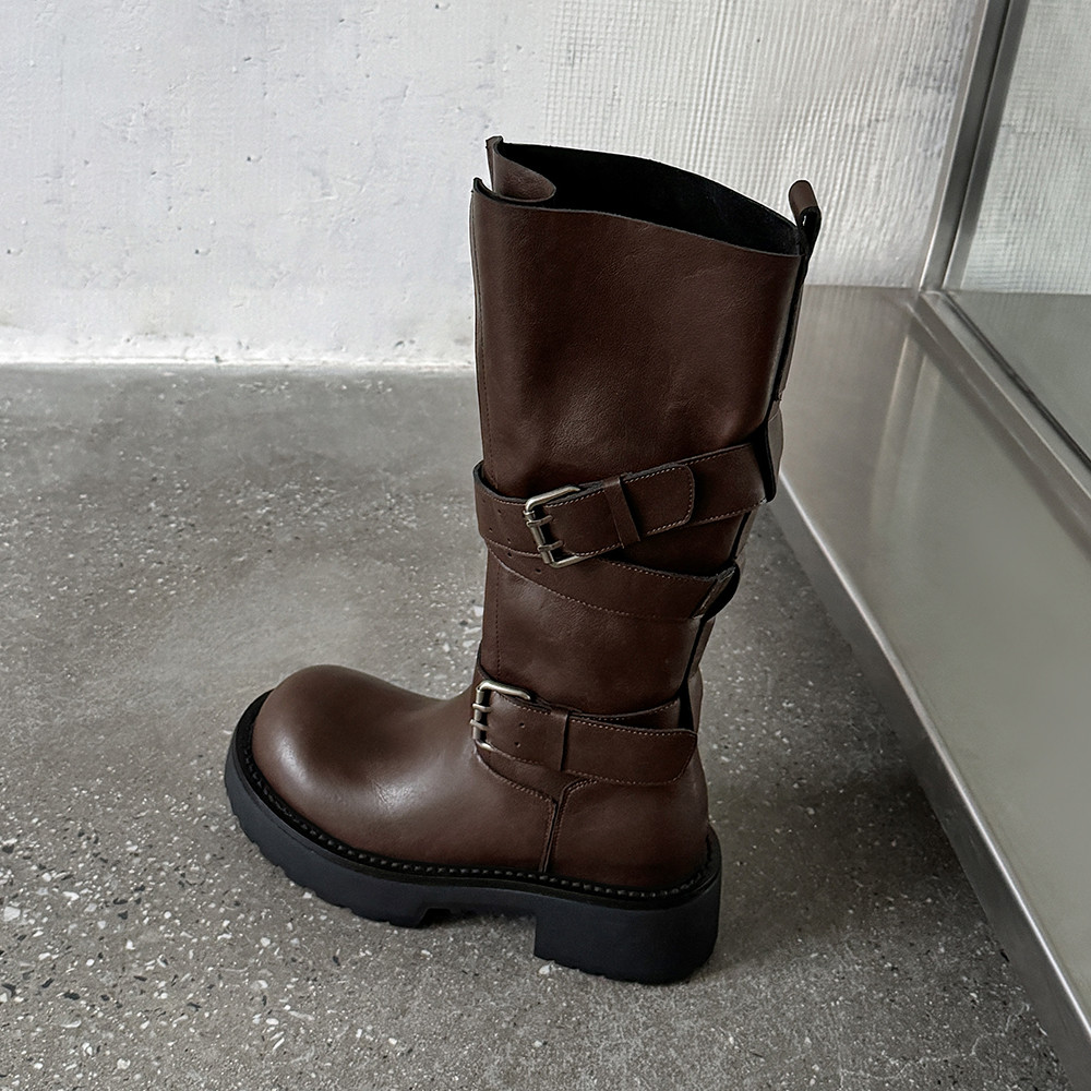Aucegi جلد طبيعي منصة كتلة الك - مراجعة Leather Classic Strap وسعره