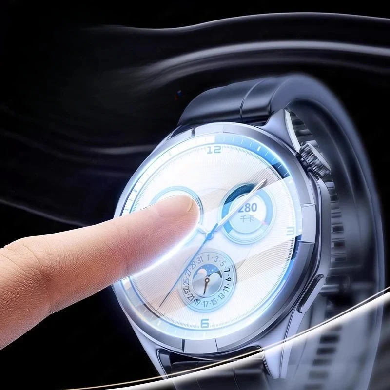 واقي شاشة زجاجي لساعة هواوي GT - مراجعة Titan Smartwatch Accessories وسعره