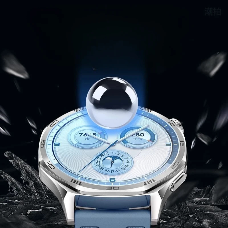 واقي شاشة زجاجي لساعة هواوي GT - مراجعة Titan Smartwatch Accessories وسعره