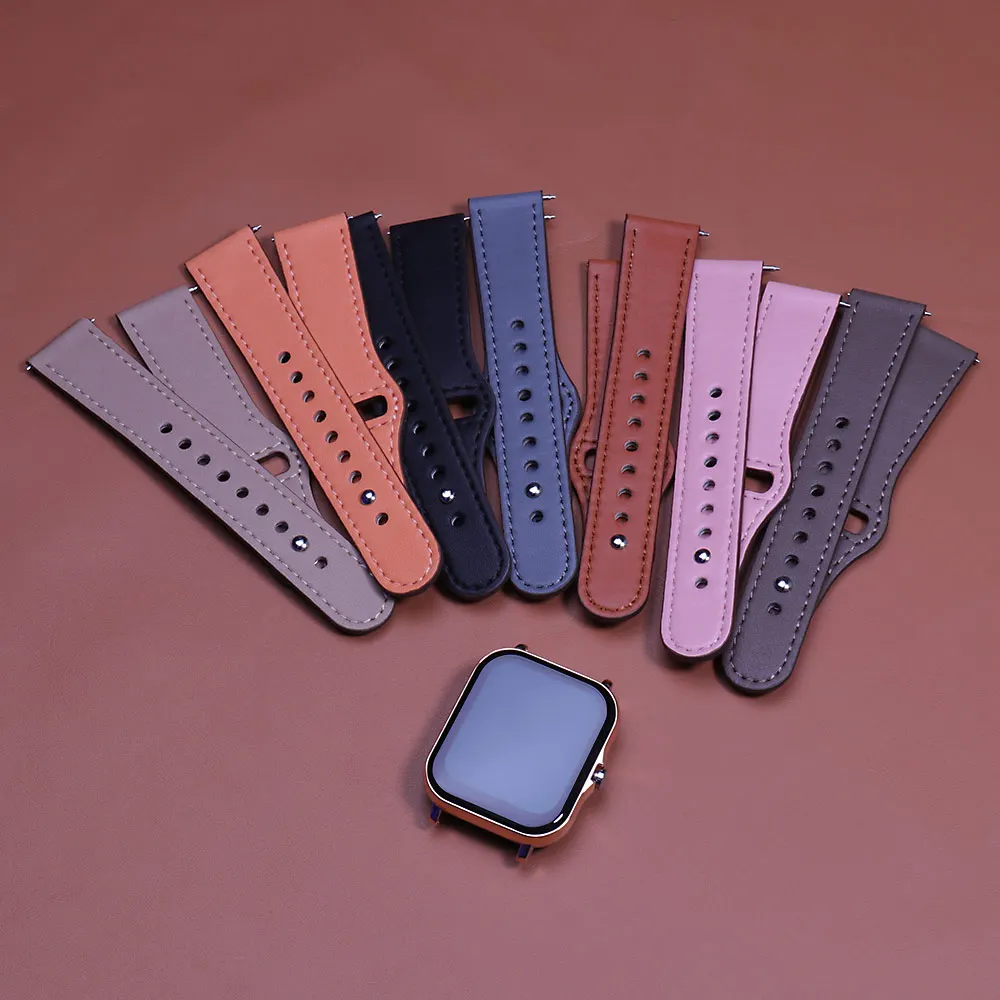 حزام جلدي لساعة سامسونج جالاكس - مراجعة Titan Smartwatch Accessories وسعره
