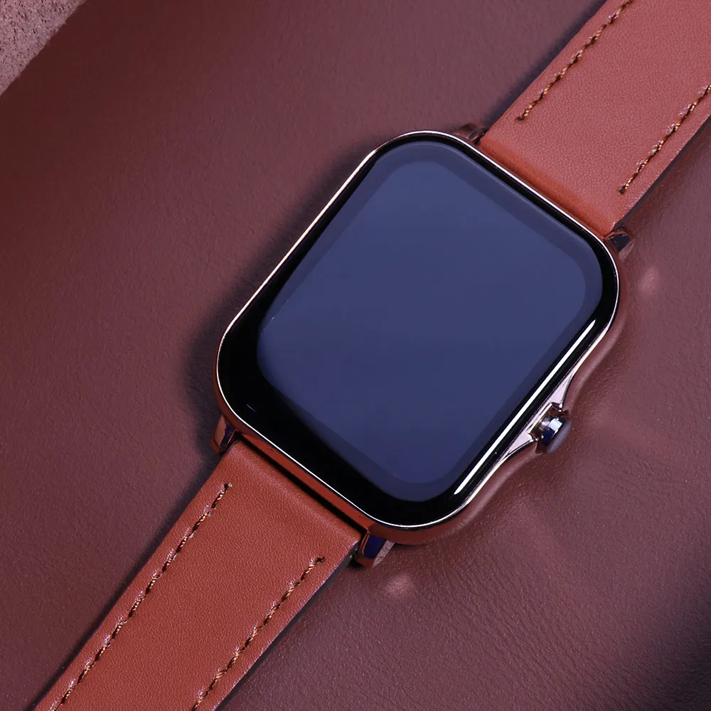 حزام جلدي لساعة سامسونج جالاكس - مراجعة Titan Smartwatch Accessories وسعره