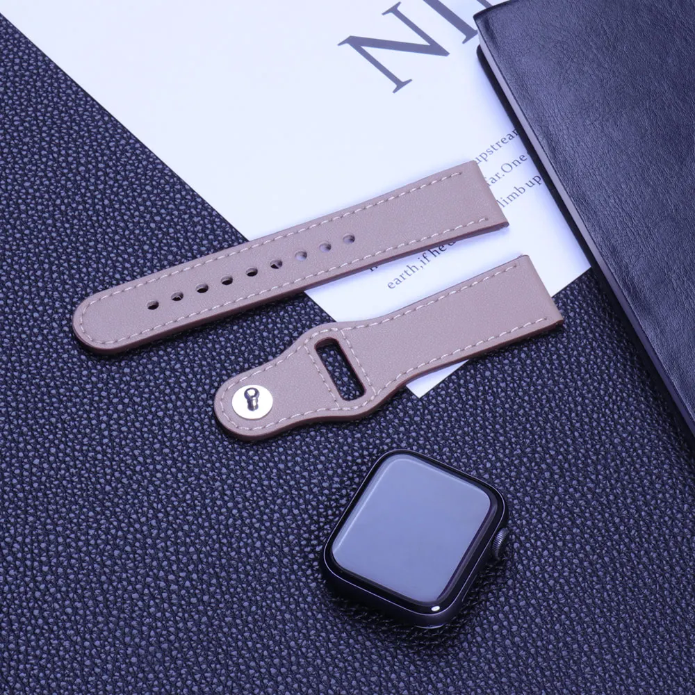 حزام جلدي لساعة سامسونج جالاكس - مراجعة Titan Smartwatch Accessories وسعره