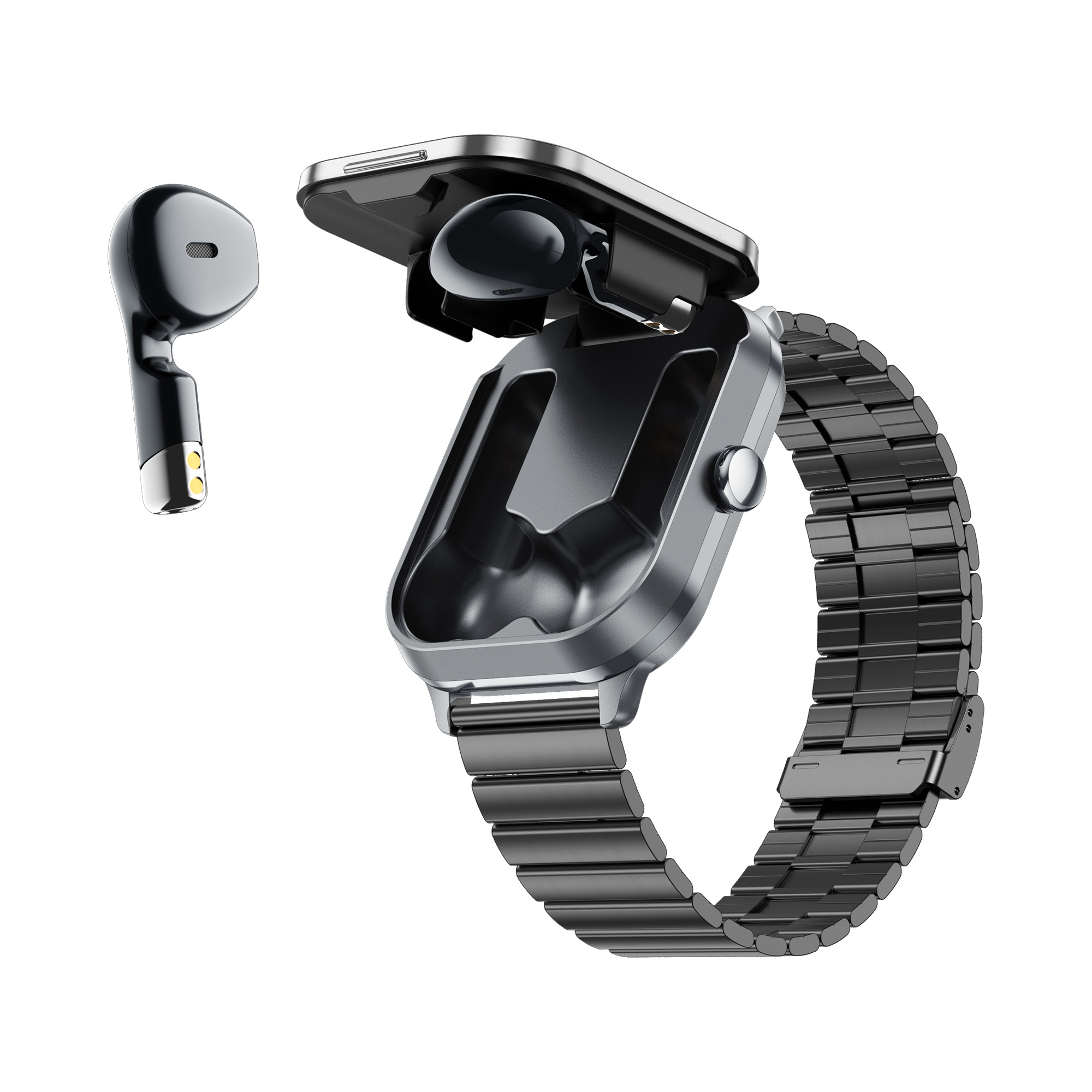 ساعة ذكية 2026 D8Pro 2 في 1 مع - مراجعة Smartwatch Custom وسعره