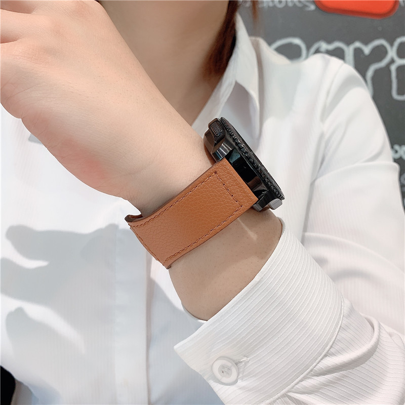 حزام ساعة جلدي لساعة سامسونج ج - مراجعة Titan Smartwatch Accessories وسعره