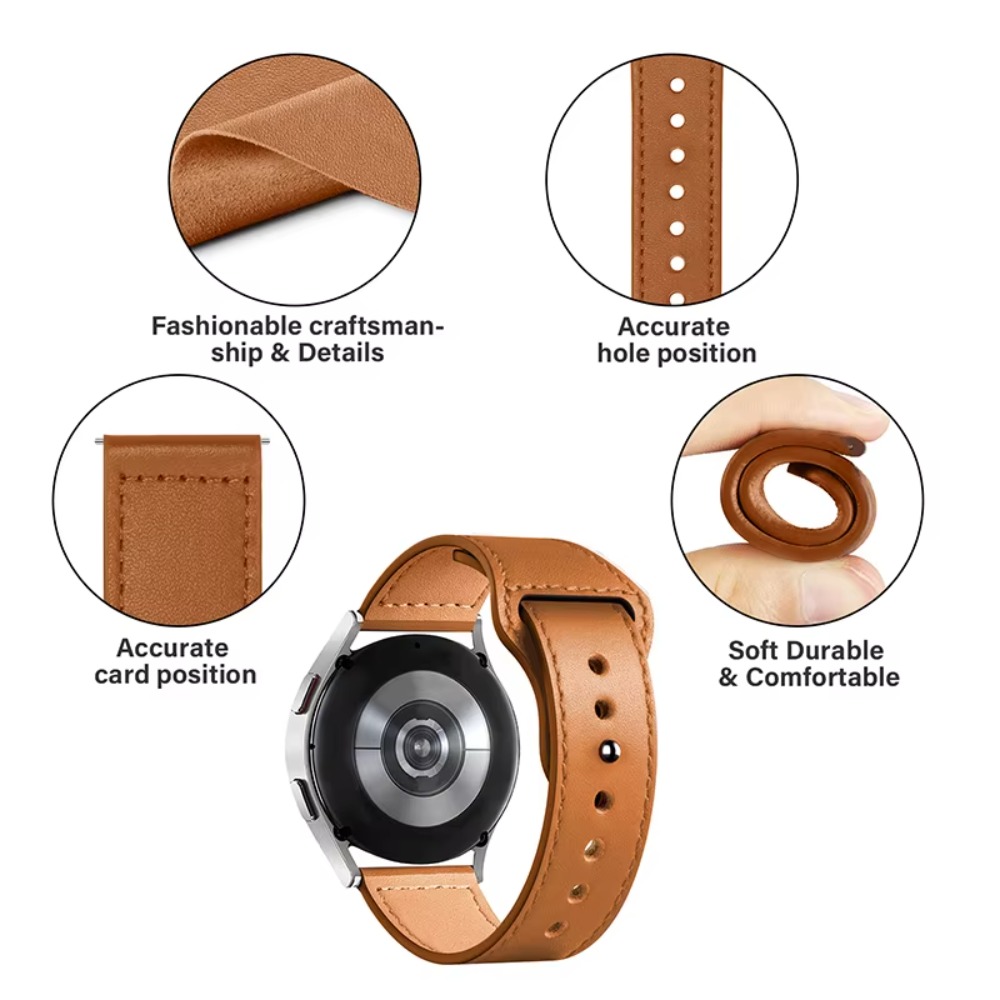 حزام ساعة من جلد البولي يوريثا - مراجعة Titan Smartwatch Accessories وسعره